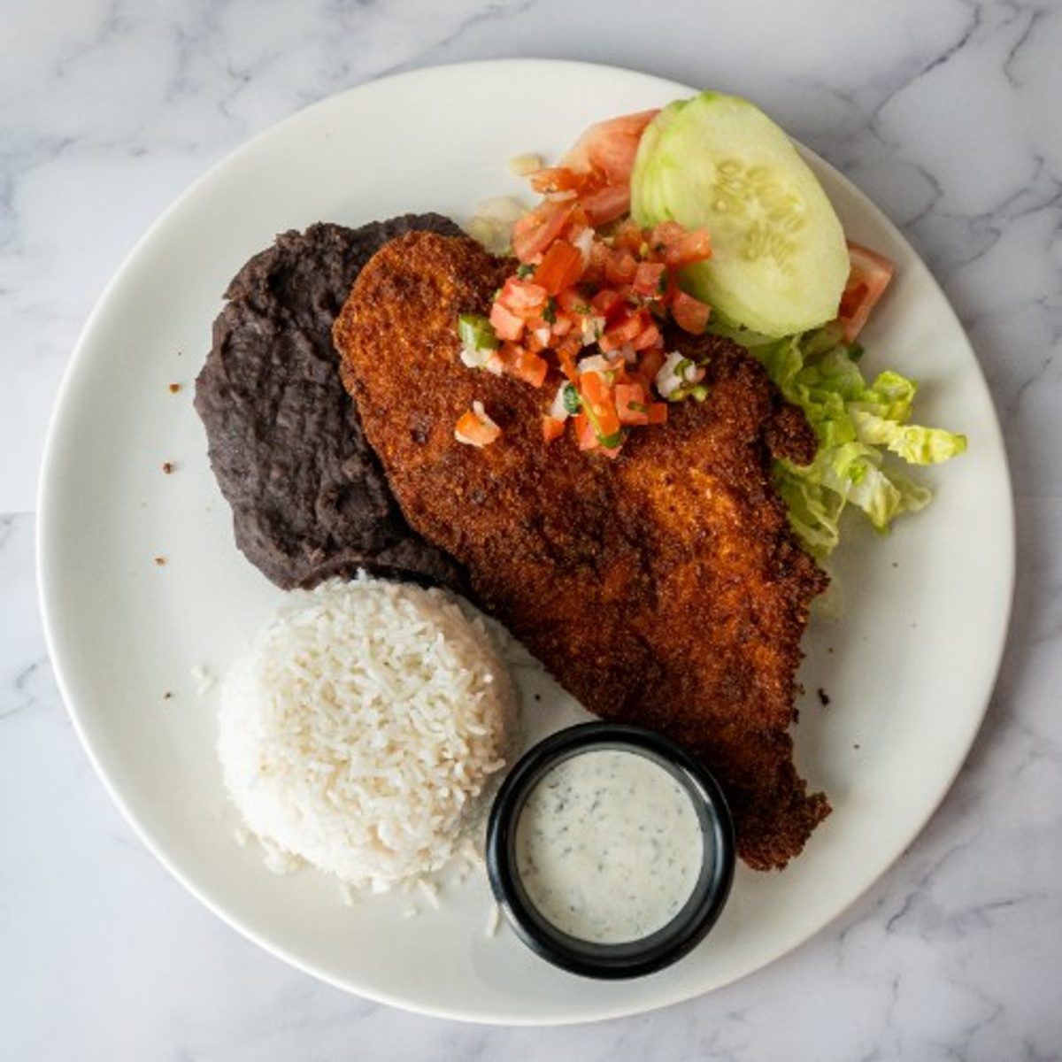 Crispy Chicken Milanesa