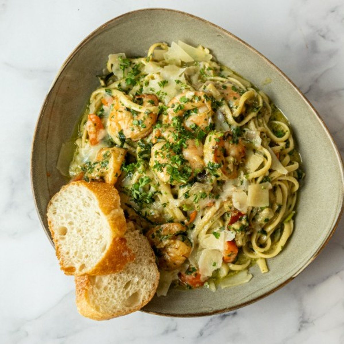 Shrimp Linguine