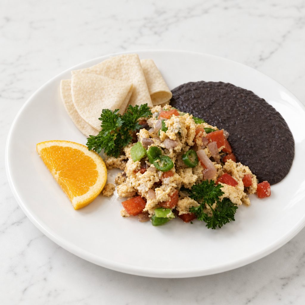 Huevos a La Mexicana.
