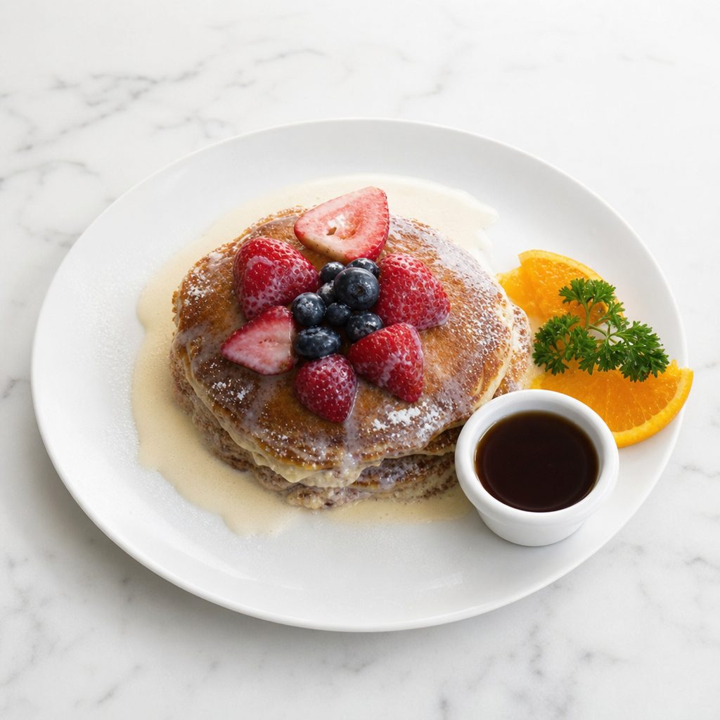 Tres Leches Pancakes.