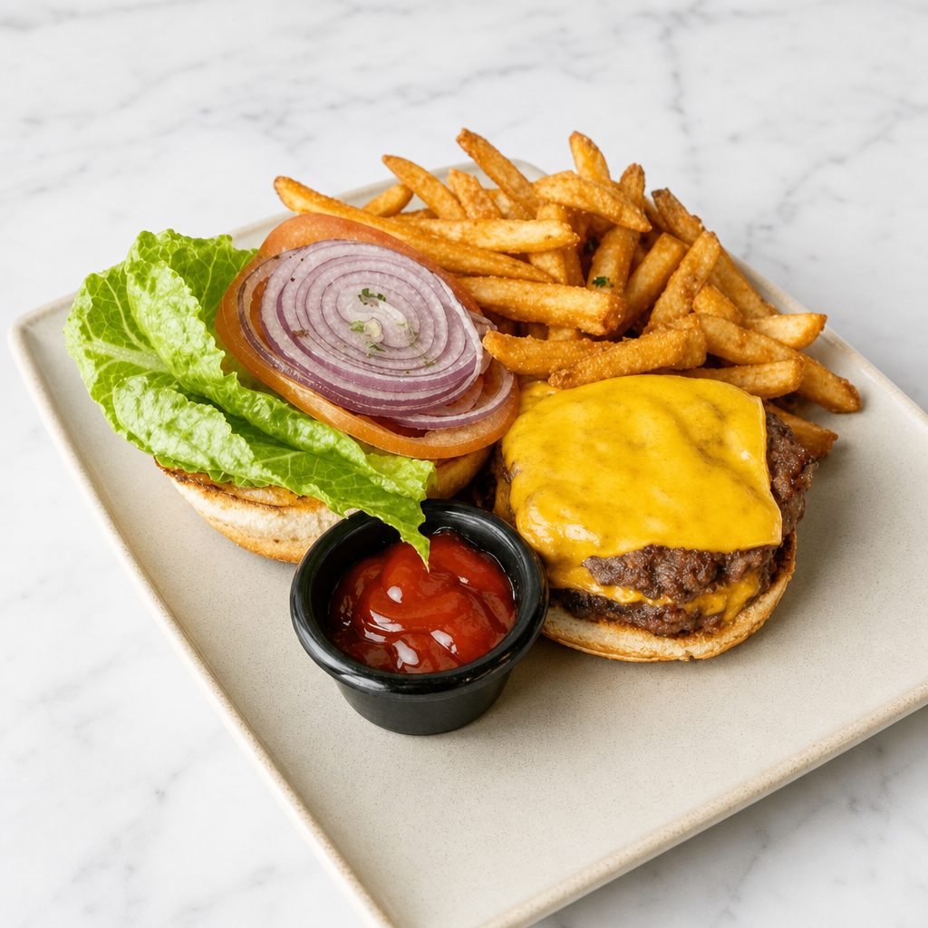 Angus Cheeseburger.