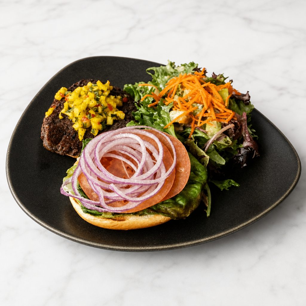 Veggie Burger.