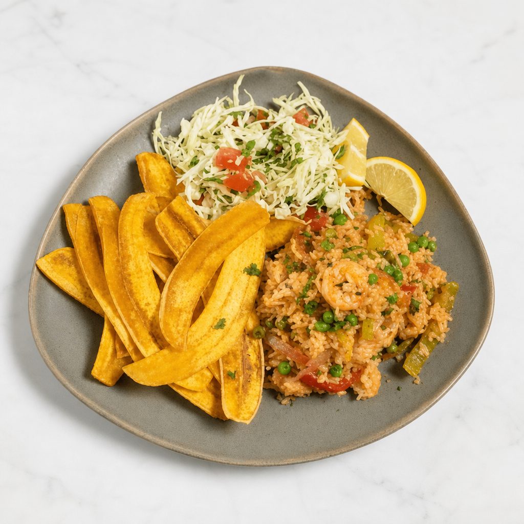 Arroz Con Camarones.