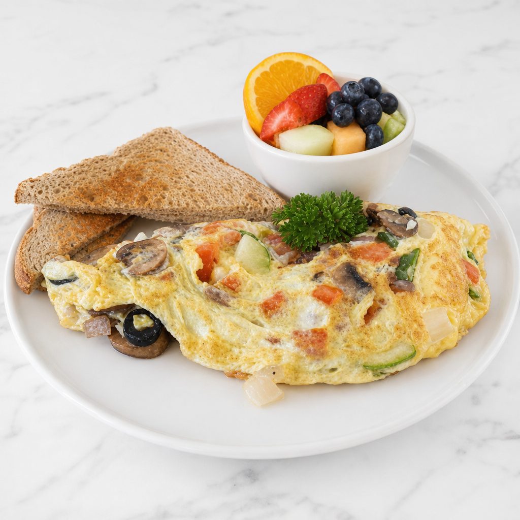 Vegetarian Omelette.