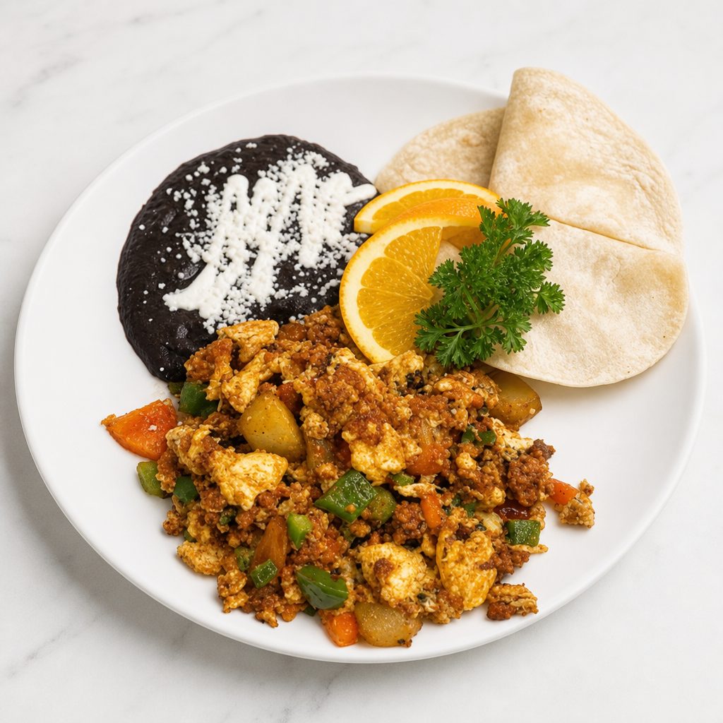 Chorizo Scramble.