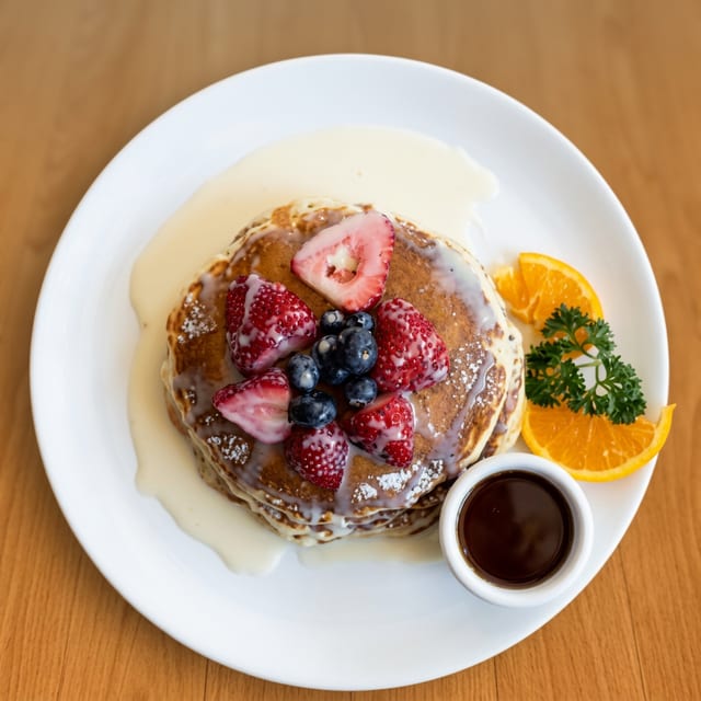 Tres Leches Pancakes.