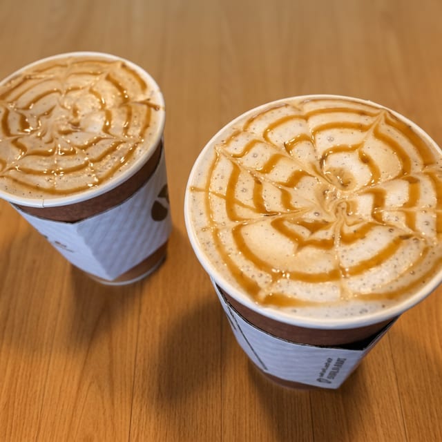 Iced Caramel Macchiato.