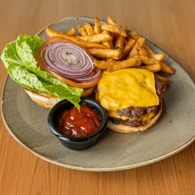 Angus Cheeseburger.