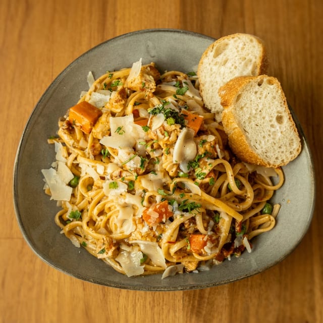 Chicken Linguine.