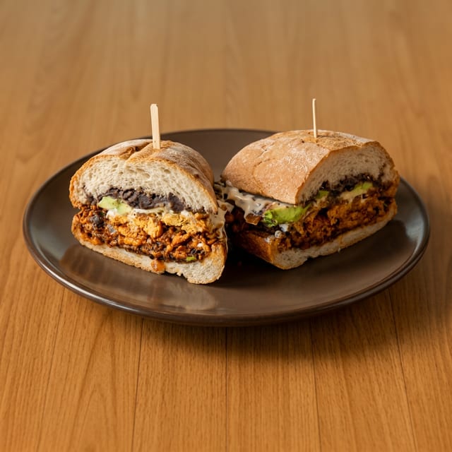 Chorizo Egg Sandwich.
