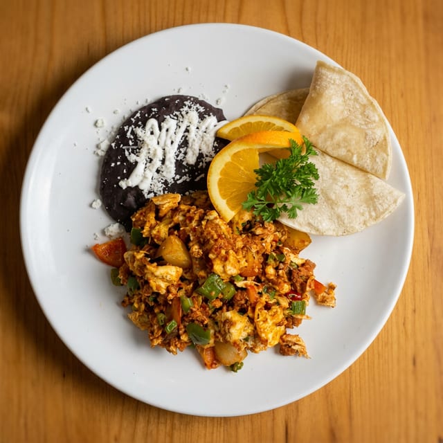 Chorizo Scramble.