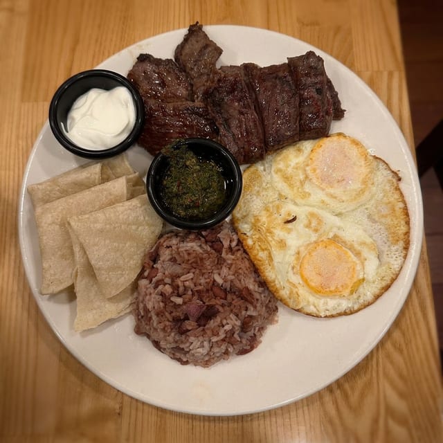 Steak And Eggs.